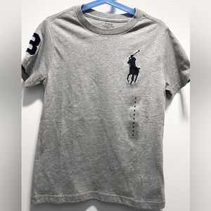 Boys Ralph Lauren Big Pony T-Shirt. Size 6. NWT.